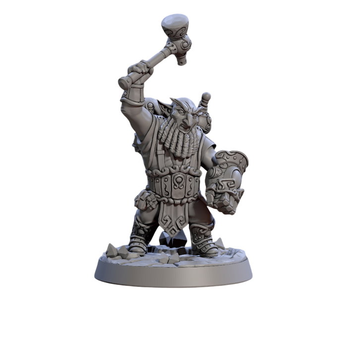 Golemmar Gnome, 12k Resin Dungeons and Dragons DnD Miniatures D&D Mini 32mm Lot