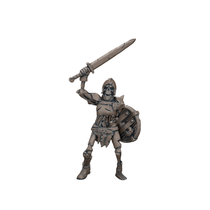 Skeleton Warrior, 12k Resin Dungeons and Dragons DnD Miniatures D&D Mini 32mm Lot