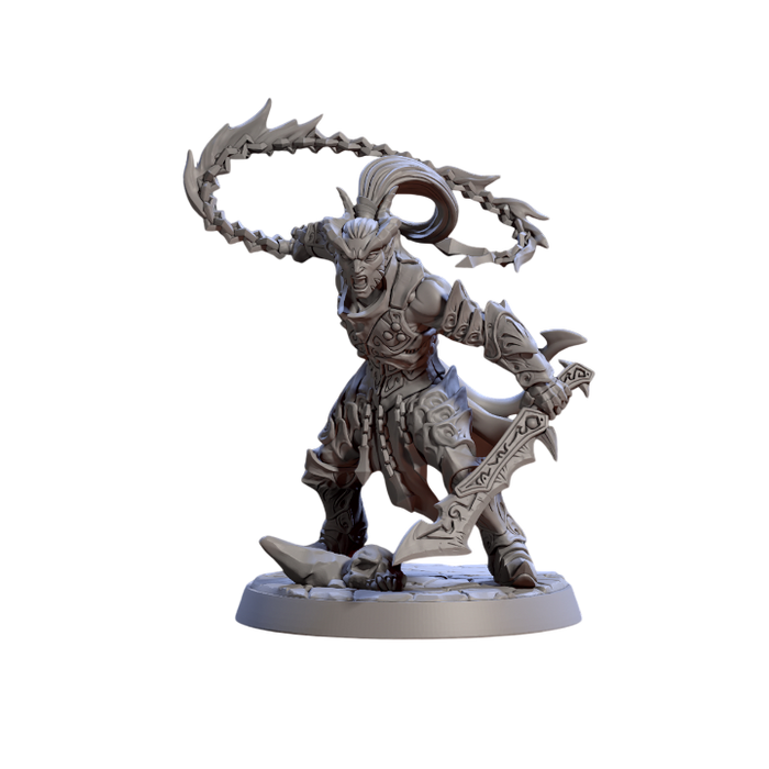 Mezzalfiend Demon, 12k Resin Dungeons and Dragons DnD Miniatures D&D Mini 32mm Lot