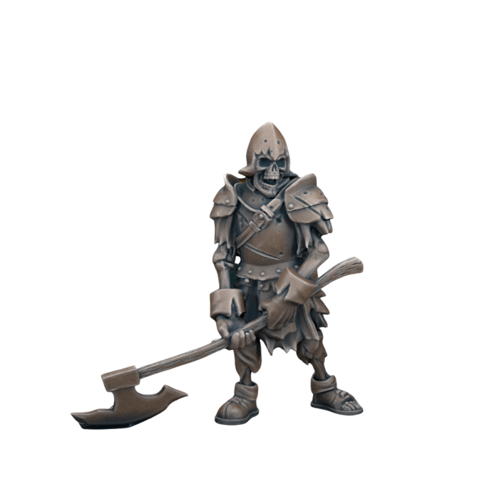 Skeleton Warrior, 12k Resin Dungeons and Dragons DnD Miniatures D&D Mini 32mm Lot