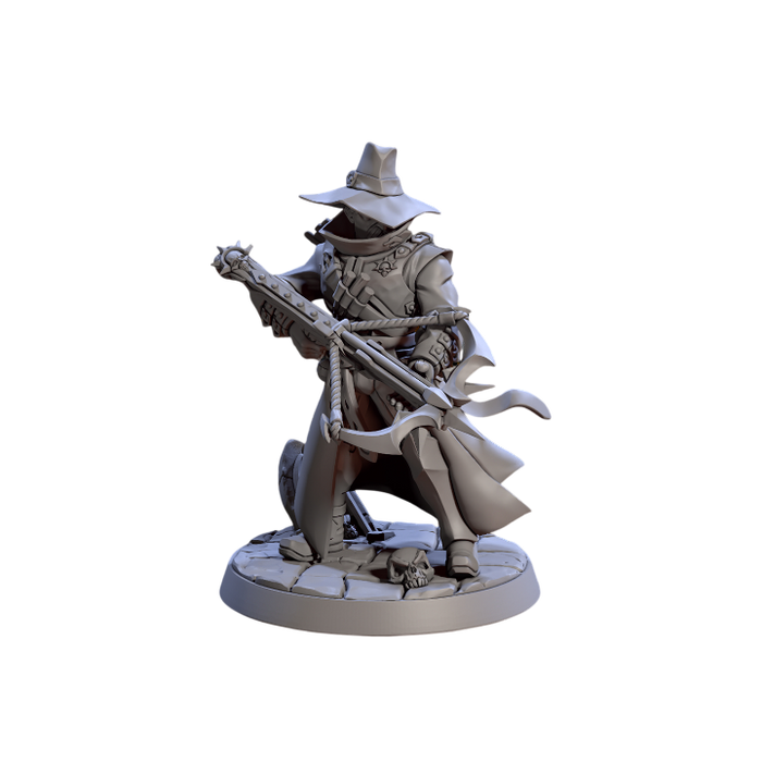Requiem Demon Hunter, 12k Resin Dungeons and Dragons DnD Miniatures D&D Mini 32mm Lot