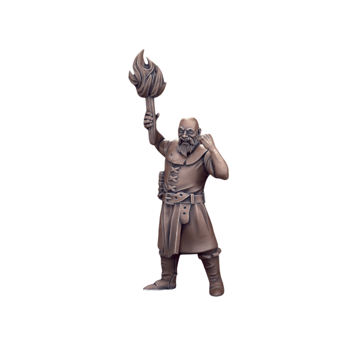 Mob Villager, 12k Resin Dungeons and Dragons DnD Miniatures D&D Mini 32mm Lot