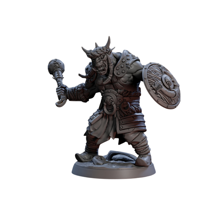 Nomad Orrug Orc, 12k Resin Dungeons and Dragons DnD Miniatures D&D Mini 32mm Lot