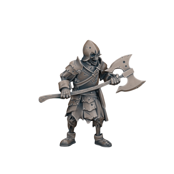Skeleton Warrior, 12k Resin Dungeons and Dragons DnD Miniatures D&D Mini 32mm Lot