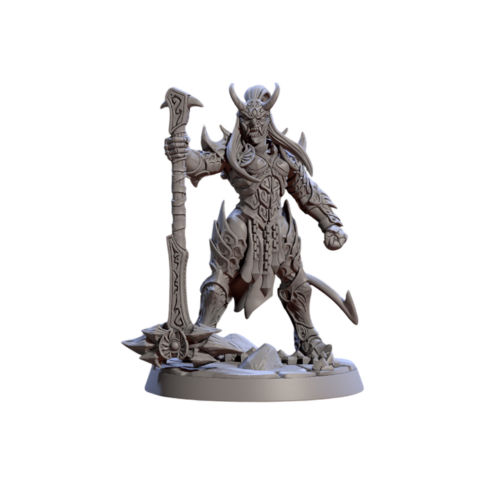 Mezzalfiend Demon, 12k Resin Dungeons and Dragons DnD Miniatures D&D Mini 32mm Lot