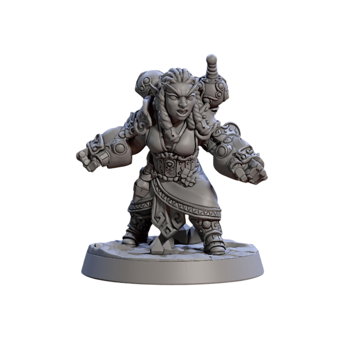 Golemmar Gnome, 12k Resin Dungeons and Dragons DnD Miniatures D&D Mini 32mm Lot