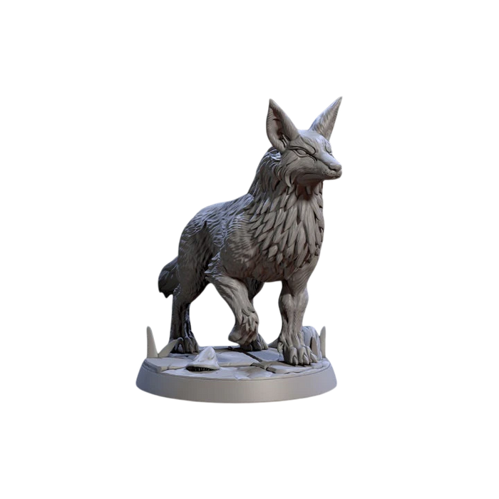 Lurikeen Mystic Fox, 12k Resin Dungeons and Dragons DnD Miniatures D&D Mini 32mm Lot