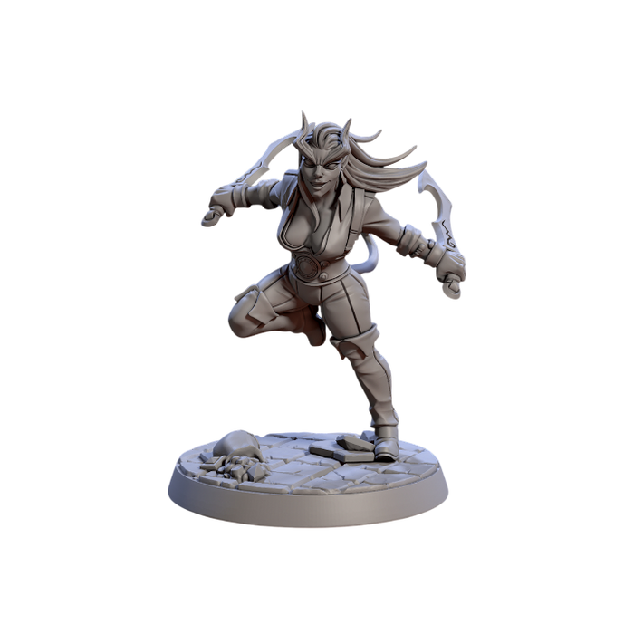 Mezzalfiend Trickster, 12k Resin Dungeons and Dragons DnD Miniatures D&D Mini 32mm Lot