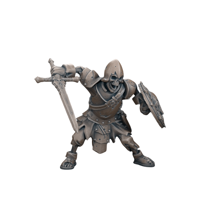 Skeleton Warrior, 12k Resin Dungeons and Dragons DnD Miniatures D&D Mini 32mm Lot