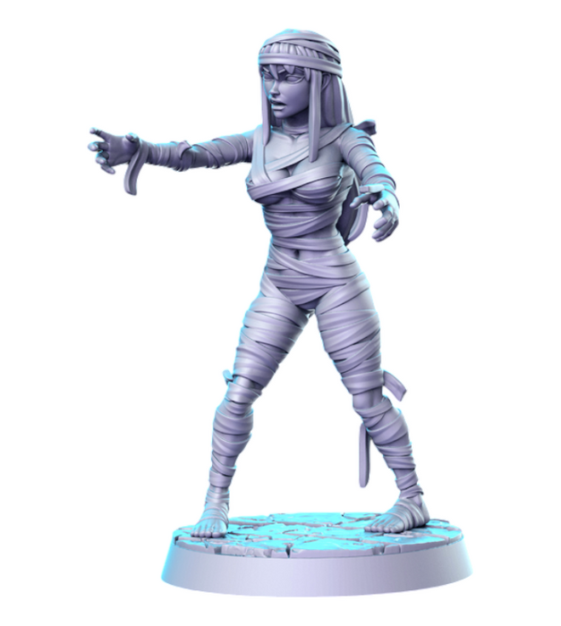 Mummy, 14k Resin Dungeons and Dragons DnD Miniatures D&D Mini 32mm Lot