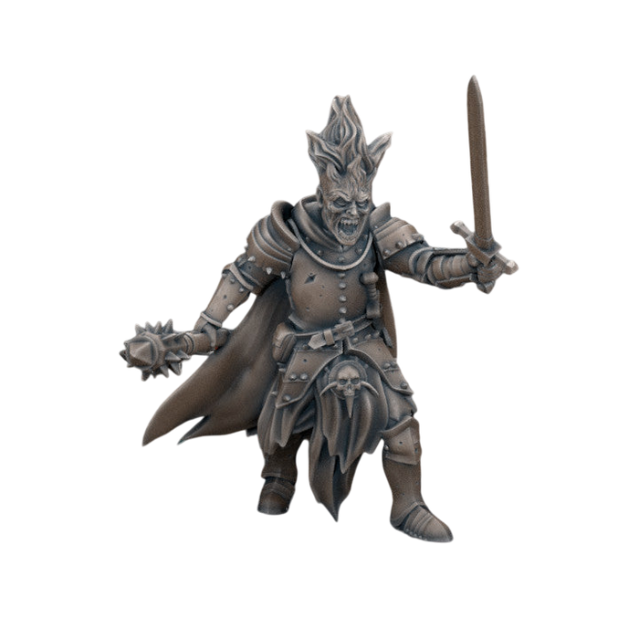 Zombie Warrior, 12k Resin Dungeons and Dragons DnD Miniatures D&D Mini 32mm Lot