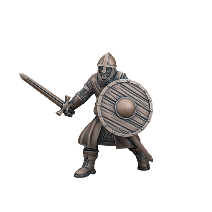 Town Guard, 12k Resin Dungeons and Dragons DnD Miniatures D&D Mini 32mm Lot