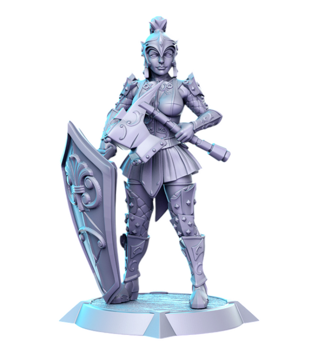 Cara, 14k Resin Dungeons and Dragons DnD Miniatures D&D Mini 32mm Lot