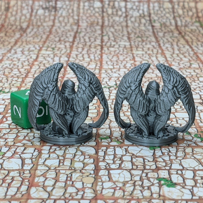 Fallen Angels (Set of 2), Dungeons and Dragons Miniatures DnD D&D Mini