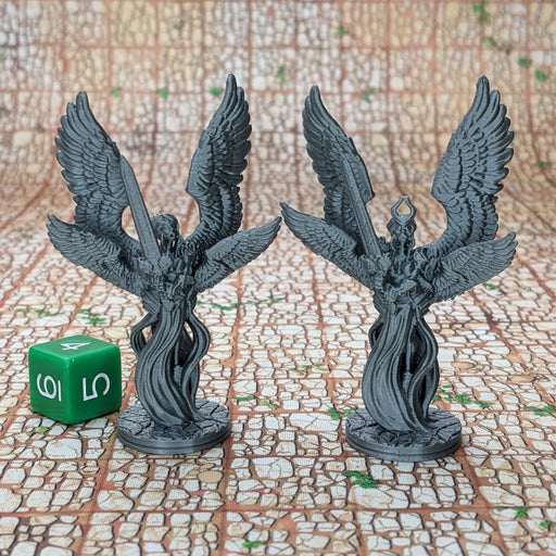 Wrathful Angels (Set of 2), Dungeons and Dragons Miniature DnD Miniatures Mini