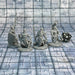 Armored Knights (Set of 4), 12k Resin Dungeons and Dragons Miniatures DnD D&D Mini 32mm Lot