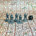 Crossbowmen Unit (Set of 5), 12k Resin Dungeons and Dragons Miniatures DnD D&D Mini 32mm Lot