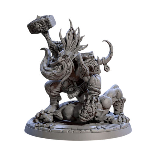 Tarum Bloodhammer, 12k Resin Dungeons and Dragons Miniatures DnD D&D Mini 32mm Lot