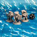 Turdle Adventurers (Set of 3), 12k Resin Dungeons and Dragons Miniatures DnD D&D Mini 32mm Lot