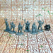 Elven Army (Set of 6), 12k Resin Dungeons and Dragons Miniatures DnD D&D Mini 32mm Lot