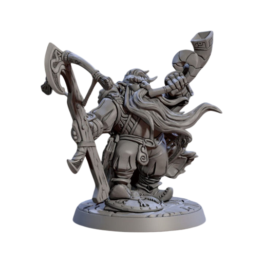 Lok Badar Skald, 12k Resin Dungeons and Dragons Miniatures DnD D&D Mini 32mm Lot