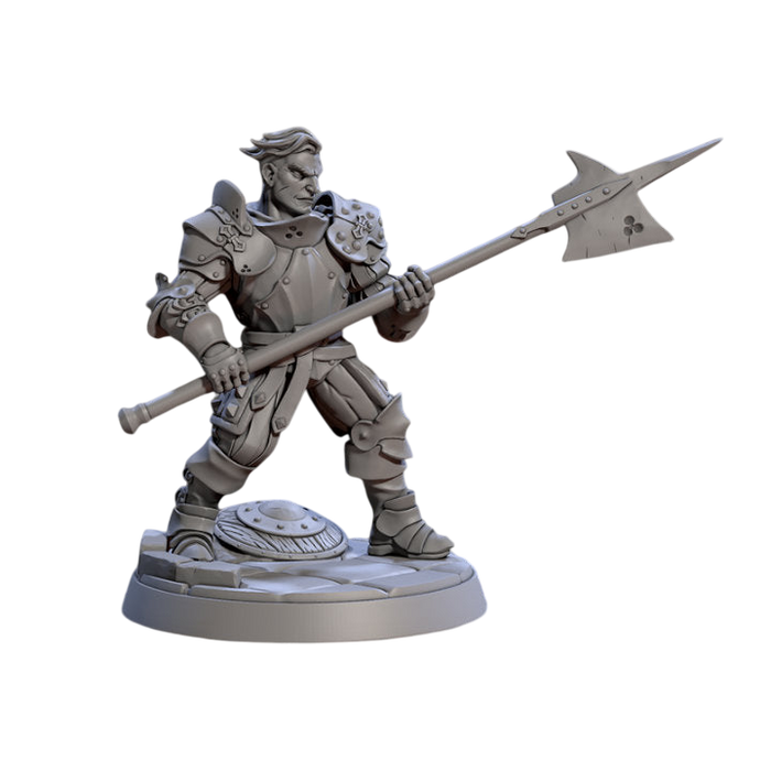 Vanguard Fighters C, 12k Resin Dungeons and Dragons Miniatures DnD D&D Mini 32mm Lot
