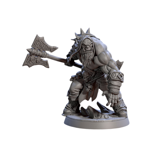 Blackcrag Mountain Orc A, 12k Resin Dungeons and Dragons Miniatures DnD D&D Mini 32mm Lot