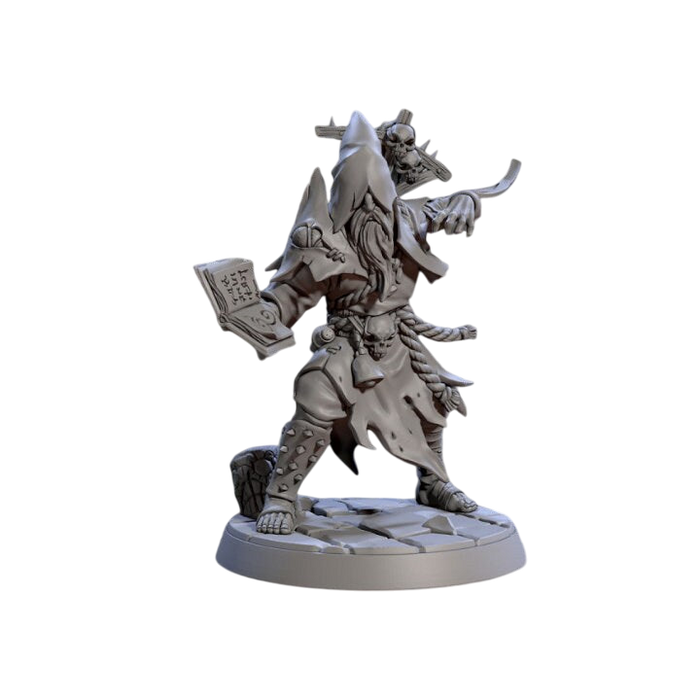 Cultist of Melmora B, 12k Resin Dungeons and Dragons Miniatures DnD D&D Mini 32mm Lot