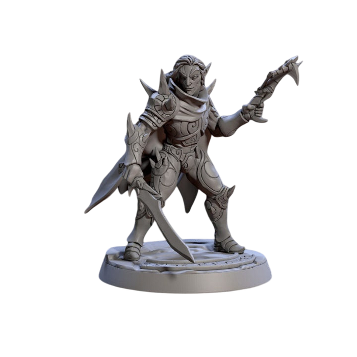Blacktongue Assassin C, 12k Resin Dungeons and Dragons Miniatures DnD D&D Mini 32mm Lot