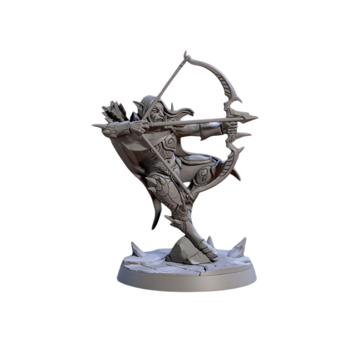 Blacktongue Assassin E, 12k Resin Dungeons and Dragons Miniatures DnD D&D Mini 32mm Lot