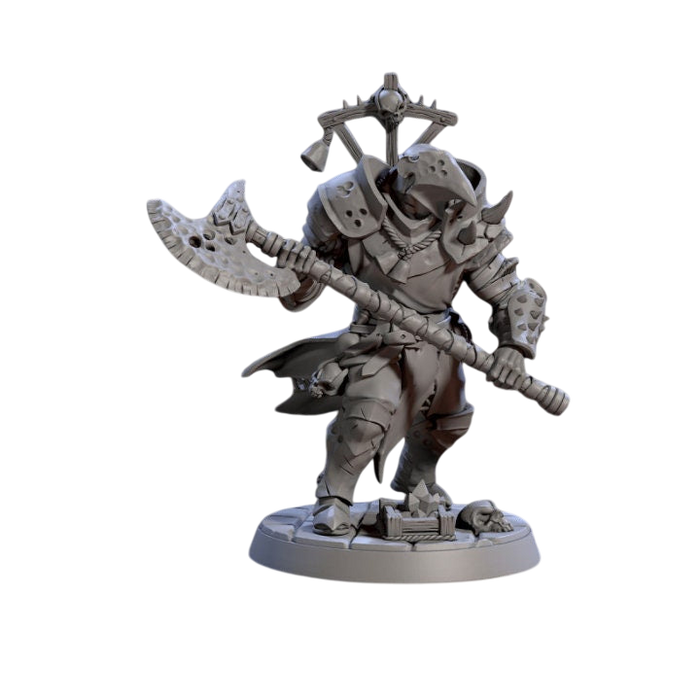 Plague Knight C, 12k Resin Dungeons and Dragons Miniatures DnD D&D Mini 32mm Lot