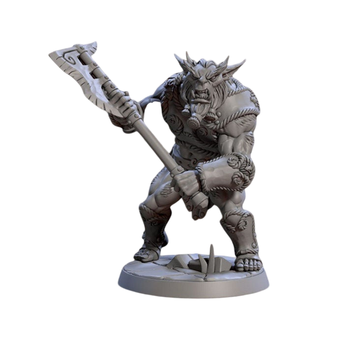 Bronzeclad Greatgoblin D, 12k Resin Dungeons and Dragons Miniatures DnD D&D Mini 32mm Lot