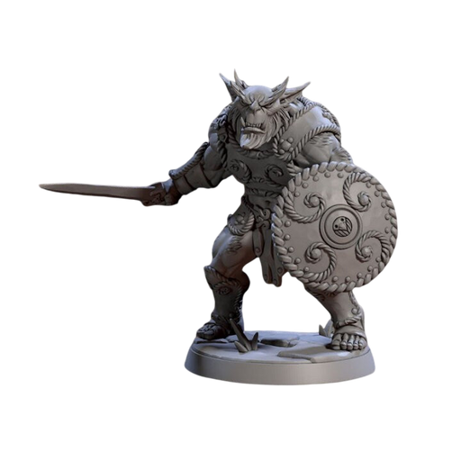 Bronzeclad Greatgoblin A, 12k Resin Dungeons and Dragons Miniatures DnD D&D Mini 32mm Lot