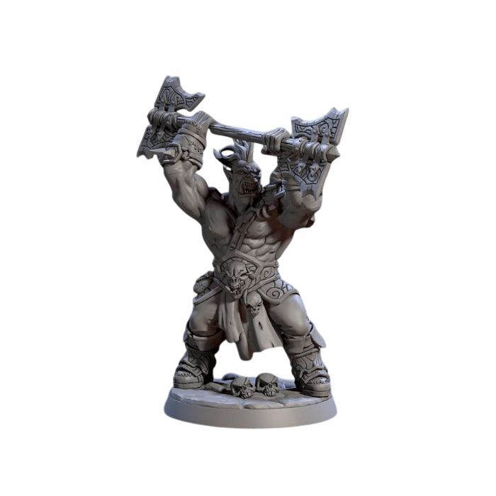 Blackcrag Mountain Orc C, 12k Resin Dungeons and Dragons Miniatures DnD D&D Mini 32mm Lot