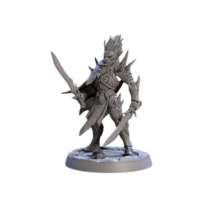 Blacktongue Assassin B, 12k Resin Dungeons and Dragons Miniatures DnD D&D Mini 32mm Lot