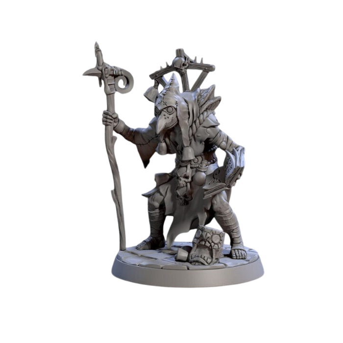 Cultist of Melmora D, 12k Resin Dungeons and Dragons Miniatures DnD D&D Mini 32mm Lot