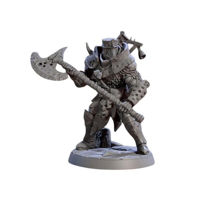 Plague Knight B, 12k Resin Dungeons and Dragons Miniatures DnD D&D Mini 32mm Lot