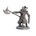 Plague Knight D, 12k Resin Dungeons and Dragons Miniatures DnD D&D Mini 32mm Lot