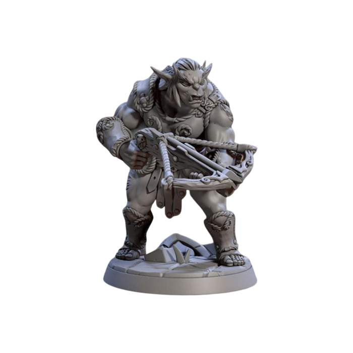 Bronzeclad Greatgoblin F, 12k Resin Dungeons and Dragons Miniatures DnD D&D Mini 32mm Lot