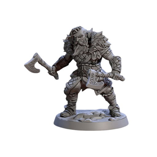Skutagaard Northmen Huskarl A, 12k Resin Dungeons and Dragons Miniatures DnD D&D Mini 32mm Lot
