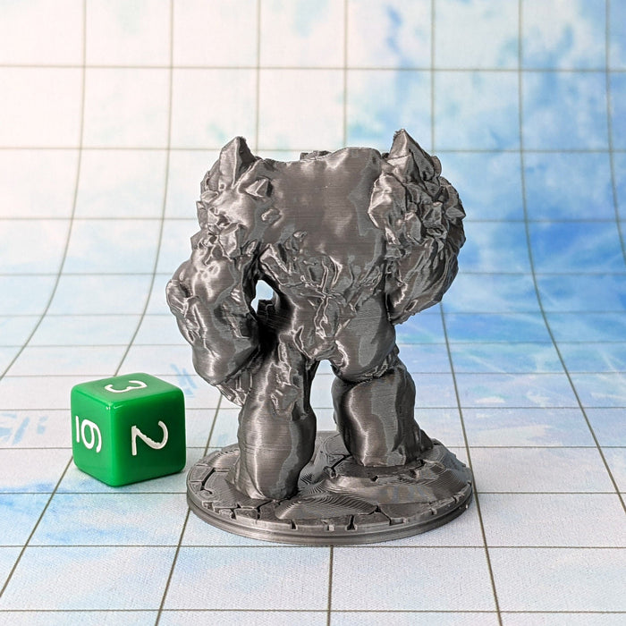 Ice Elemental Golem, Dungeons and Dragons Miniatures DnD D&D Mini