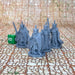 Dragon Knights (Set of 4), PLA Dungeons and Dragons Miniatures DnD D&D Mini 32mm Lot