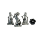 Banshee and Ghosts (Set of 3), 12k Resin Dungeons and Dragons Miniatures DnD D&D Mini 32mm Lot
