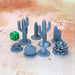 Cactus and Desert Plants, Dungeons and Dragons DnD Scatter Terrain Mini 32mm Lot