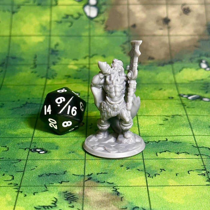 Barbarian 03, 12k Resin Dungeons and Dragons Miniatures DnD D&D Mini 32mm Lot