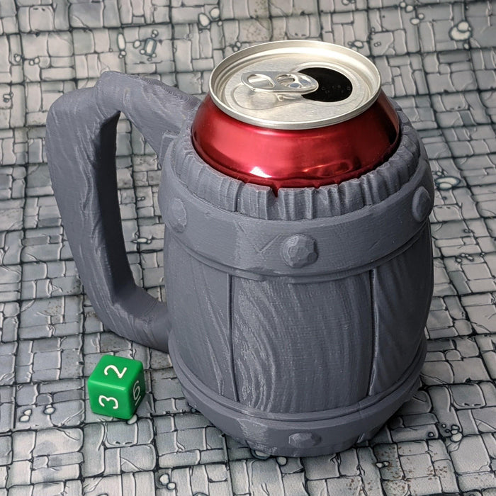 Tavern Mythic Mug, PLA Dungeons and Dragons DnD Miniatures D&D Mini Rolling Gift Can Holder