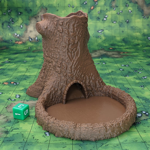 Druidic Dice Tower, PLA Dungeons and Dragons DnD Miniatures D&D Mini Rolling Gift