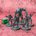 Alien Hive Mutants (Set of 5), Cyberpunk Warhammer Starfinder Sci Fi Miniature Mini