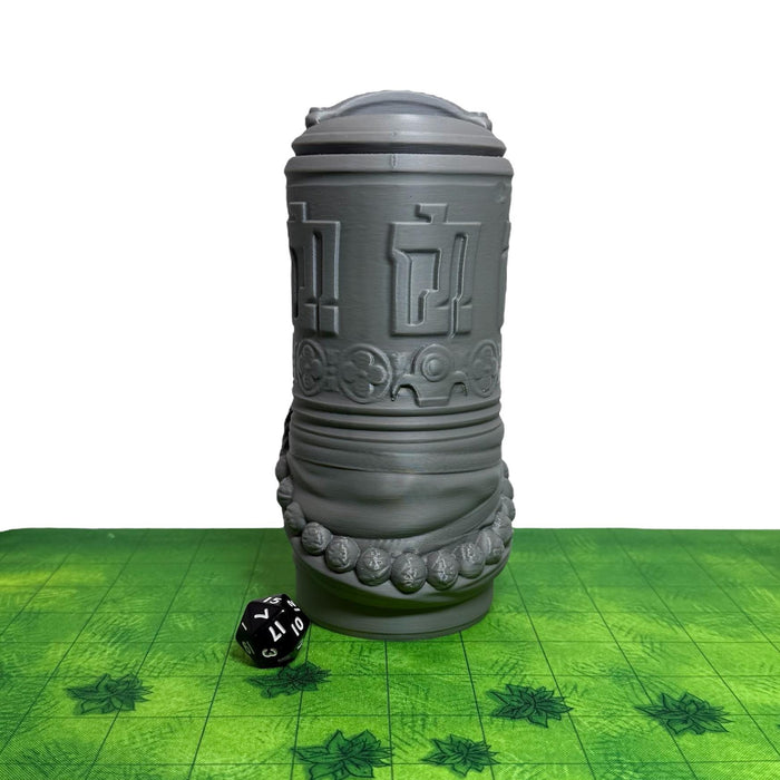 Monk Mythic Mug, PLA Dungeons and Dragons DnD Miniatures D&D Mini Rolling Gift Can Holder