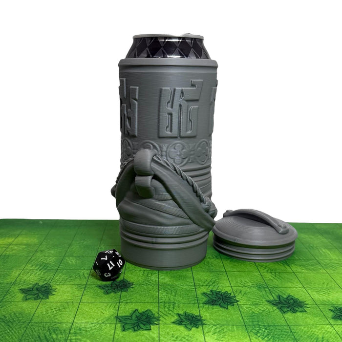 Monk Mythic Mug, PLA Dungeons and Dragons DnD Miniatures D&D Mini Rolling Gift Can Holder